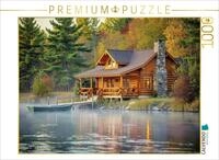 CALVENDO Puzzle CALVENDO Puzzle Kamin an, Welt aus &ndash; H&uuml;ttenzeit., 1000 Teile