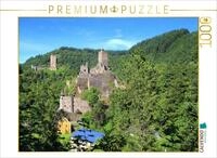 CALVENDO Puzzle CALVENDO Puzzle Die Ober und Unterburg in Manderscheid, 1000 Teile