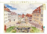 CALVENDO Puzzle CALVENDO Puzzle Wasserkunst in Gotha, 1000 Teile Lege-Gr&ouml;&szlig;e 64 &times;
