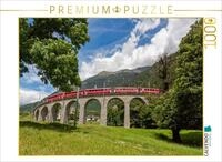 CALVENDO Puzzle CALVENDO Puzzle Die Schweizer Eisenbahn auf dem Kreisviadukt,...