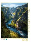 CALVENDO Puzzle CALVENDO Puzzle Island &ndash; Fja&eth;r&aacute;rglj&uacute;fur Canyon, 1000 Teile