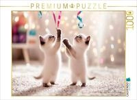 CALVENDO Puzzle CALVENDO Puzzle Verspielte Katzenbabys, 1000 Teile Lege-Gr&ouml;&szlig;e 64 &times;