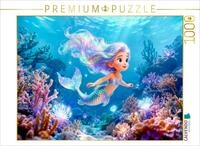CALVENDO Puzzle CALVENDO Puzzle Mystische Meerjungfrau Sternzeichen Fantasy Puzzle,