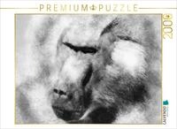 CALVENDO Puzzle CALVENDO Puzzle Der Pavian, 2000 Teile Lege-Gr&ouml;&szlig;e 90 &times; 67 cm