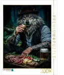 CALVENDO Puzzle CALVENDO Puzzle Der Wolf - Grenzg&auml;nger der D&auml;mmerung, 2000 Teile