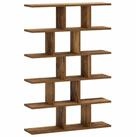 vidaXL Wandregal 70 x 17 x 101 cm Wandregal Eichenholz 70x17x101 cm Spanplatte