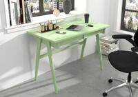 Visby Schreibtisch Edda (Arbeitstisch / Kinderschreibtisch 120 cm Pastellgr&uuml;n,