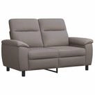 vidaXL Sofa 158 x 90 x 95 cm Sofa Taupe 158x90x95 cm Stoff, 1 Teile