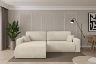 ALTDECOR Ecksofa BERY-L, Couch mit Schlaffunktion, Wohnzimmer - Ecksofa, Corner...