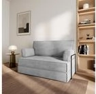 Masseno Sofa LADIA mit Schlaffunktion, Schlafsofa, Schaumstoffsofa