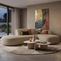 Selsey Ecksofa SALLMO, Modular, L-Form 276 cm, Ottomane rechts, hydrophobes...