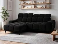 Beautysofa Ecksofa MARCO MINI mit elektrischer Sitztiefenverstellung, Hoher