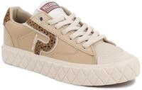 Sneaker PALLADIUM "PALLA ACE LO MIX LTH", Damen, Gr. 42, irish braun, milk, Leder,
