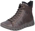 Rieker Winterboots Schn&uuml;rboots, mit weichem Schaftrand braun 36 EU