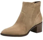 Tamaris ANTIslide, TOUCH-IT aus Leder kein Absatz Stiefel ANTIslide braun|schwarz 36