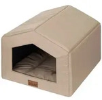 Hobbydog Hundeh&uuml;tte Hundeh&ouml;hle Tierbett Smart mit weichem Kissen, wasserabweisend,