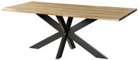 Massivmoebel24 Esstisch EPOXY Mango mit Epoxidharz Massivholz natur / Epoxid...