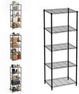 relaxdays Steckregal Metallregal Drahtgitter, 1-tlg., 5