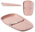 Moby-System Wickeltisch Moby-System Wickelauflage Baby Nest wasserdicht Rosa...