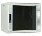DSIT Wandgeh&auml;use DSIT 9 HE Serverschrank, Wandgeh&auml;use, mit Glast&uuml;r, Wei&szlig;,...