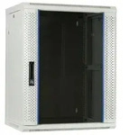 DSIT Wandgeh&auml;use DSIT 15 HE Serverschrank, Wandgeh&auml;use, mit Glast&uuml;r, Wei&szlig;,