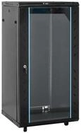 vidaXL 22HE Netzwerkschrank mit Schwenkf&uuml;&szlig;en 19" IP20 60x60x120 cm...
