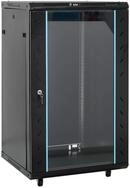 vidaXL Netzwerkschrank mit Speicher Schwarz 600 x 600 x 1000 mm Stahl