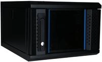 DSIT Serverschrank DSIT 4 HE, 10&rdquo; Serverschrank, mit Glast&uuml;r, (BxTxH)