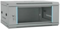 vidaXL Netzwerkschrank mit Speicher Grau 60 x 45 x 28 cm Stahl Netzwerk-Adapter