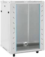 vidaXL Netzwerkschrank 15U Netzwerkschrank 19" IP20 Grau 60x45x86 cm