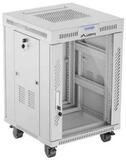 Lanberg Netzwerkschrank Lanberg FF01-6615-12SL Rack 15U Freistehendes Gestell...
