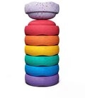 Stapelstein Spielcenter Stapelstein&reg; Winter Special Mini rainbow classic 7er...