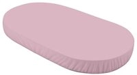Waldin Spannbettlaken gro&szlig; f&uuml;r Babybett 7in1 OWAL, Jersey Baumwolle, 124x73...