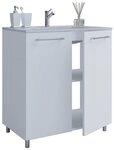 VCM Waschtisch Badinos 2er Set B. 60 x T. 46 x H. 86 cm (Set, 2-St., 1x...