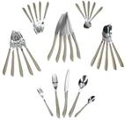 Ritzenhoff & Breker Besteck-Set Ritzenhoff 30tlg Beauty Besteck-Set taupe f&uuml;r 6
