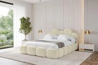 ALTDECOR Polsterbett LANA (Polsterbett mit Bettkasten und Lattenrost, Boxbett...