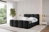 ALTDECOR Polsterbett KALA-Z (Polsterbett mit Bettkasten und Lattenrost, Boxbett...