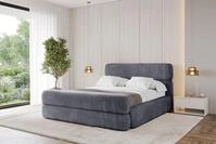 ALTDECOR Polsterbett ENORA-Z (Polsterbett mit Bettkasten und Lattenrost,...