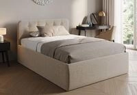Home Collective Polsterbett Bett mit Stauraum, verstellbarem Lattenrost, viele