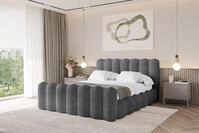 ALTDECOR Polsterbett SORA-Z (Polsterbett mit Bettkasten und Lattenrost, Boxbett...