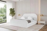 ALTDECOR Polsterbett LERIS-Z (Polsterbett mit Bettkasten und Lattenrost,...