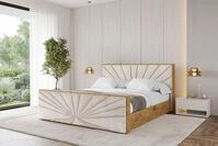 ALTDECOR Polsterbett ENZO6-Z (Polsterbett mit Bettkasten und Lattenrost,...