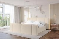 ALTDECOR Polsterbett RIVO-Z (Polsterbett mit Bettkasten und Lattenrost, Boxbett...
