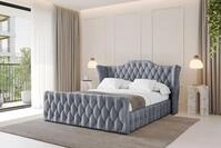 ALTDECOR Polsterbett MODY-Z (Polsterbett mit Bettkasten und Lattenrost, Boxbett...