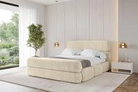 ALTDECOR Polsterbett ELVA-Z (Polsterbett mit Bettkasten und Lattenrost, Boxbett...