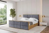 ALTDECOR Polsterbett ENZO1-Z (Polsterbett mit Bettkasten und Lattenrost,...