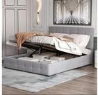 STILVORA Polsterbett 140&times;200 Bettgestell mit Stauraum&Lattenrost,Jugendbett...