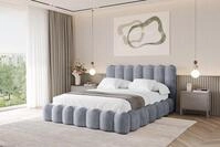 ALTDECOR Polsterbett SORA (Polsterbett mit Bettkasten und Lattenrost, Boxbett...
