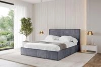 ALTDECOR Polsterbett EMMI (Polsterbett mit Bettkasten und Lattenrost, Boxbett...