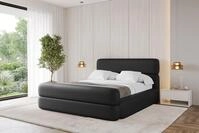 ALTDECOR Polsterbett ENORA-Z (Polsterbett mit Bettkasten und Lattenrost,...